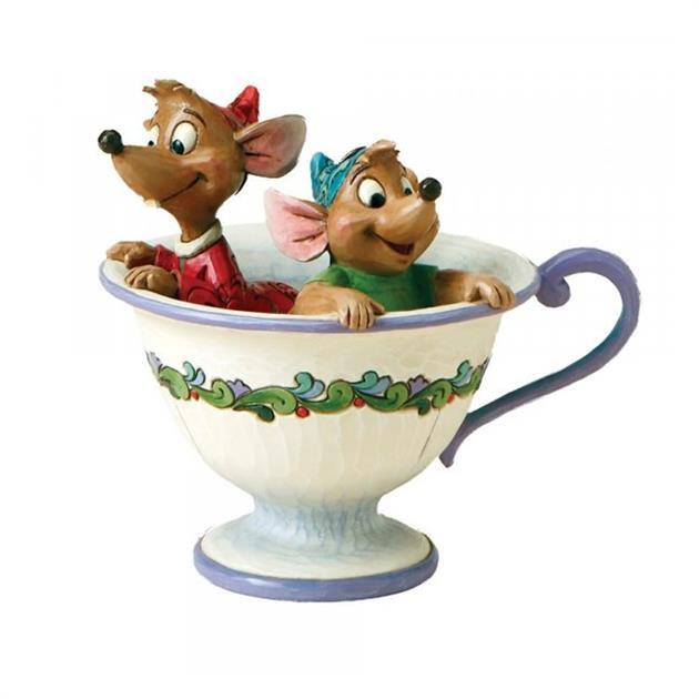 DISNEY TRADITIONS - JACK AND GUS IN TEACUP