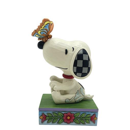 THE PERFECT LANDING - SNOOPY WITH BUTTERFLY ON NOSE